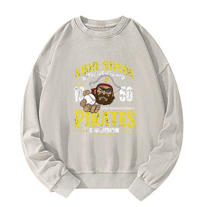 Tokyo-Tiger Nishi Nippon Baseball Washed Sweatshirt