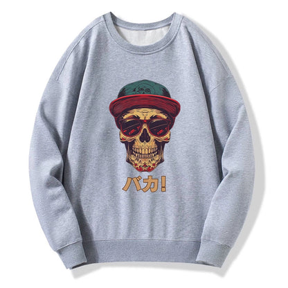 Tokyo-Tiger Fashion Skull Japanese Sweatshirt