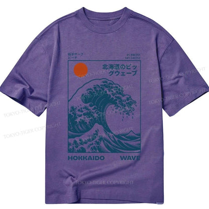 Tokyo-Tiger Hokkaido Wave Japan Classic T-Shirt