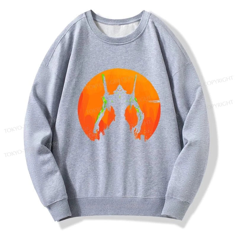 Tokyo-Tiger Robot Warrior Vintage Sweatshirt