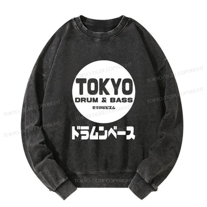 Tokyo-Tiger Tokyo DnB Japanese Washed Sweatshirt