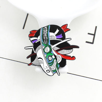 Tokyo-Tiger Japan Geisha Pin