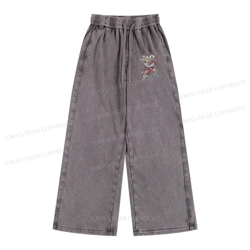 Tokyo-Tiger Dragon of Dojima Washed Sweatpants