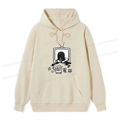 Tokyo-Tiger The Ring Sadako Classic Hoodie