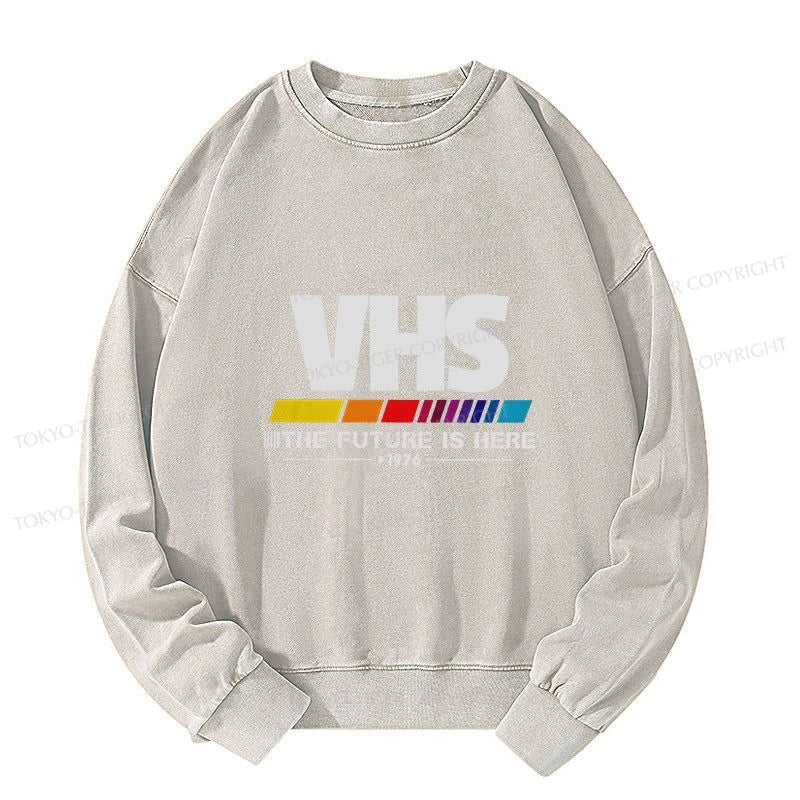 Tokyo-Tiger VHS Japanese Washed Sweatshirt