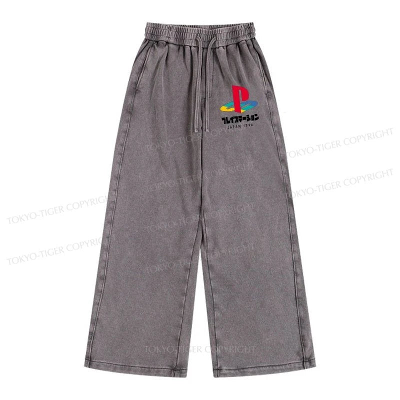 Tokyo-Tiger Playstation Japan 1994 Washed Sweatpants