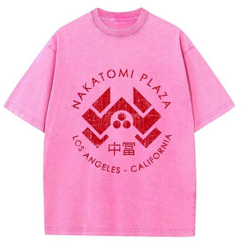 Tokyo-Tiger Nakatomi Plaza Washed T-Shirt