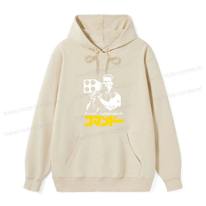 Tokyo-Tiger Commando In Japanese Classic Hoodie