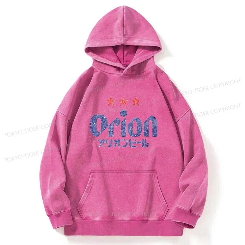 Tokyo-Tiger Orion Breweries Washed Hoodie