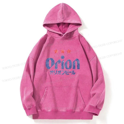 Tokyo-Tiger Orion Breweries Washed Hoodie