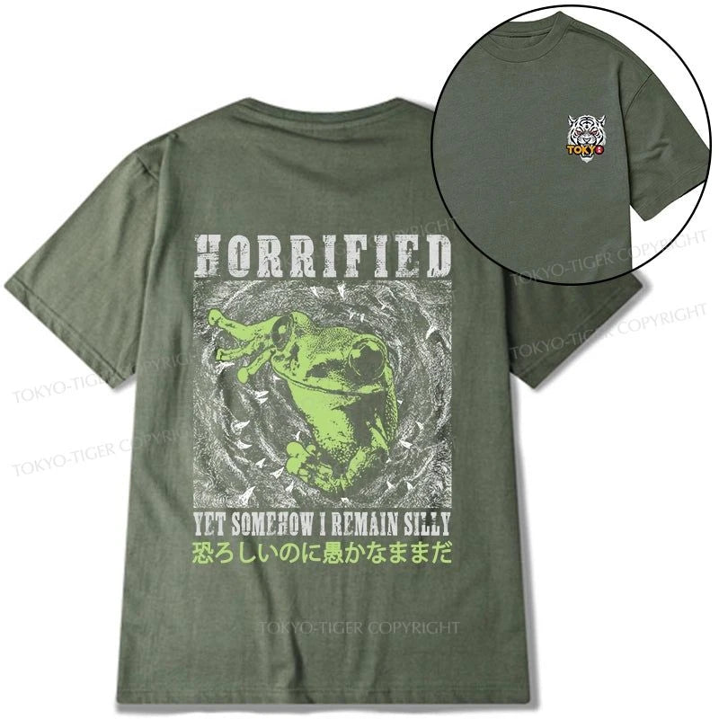 Tokyo-Tiger Silly Frog Japanese Front Back Classic T-Shirt