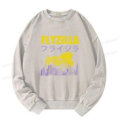 Tokyo-Tiger Giant Fly Japanese Washed Sweatshirt