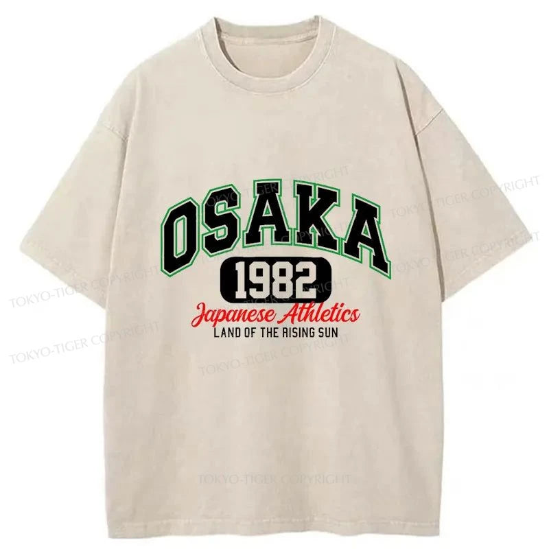 Tokyo-Tiger Osaka 1982 Japanese Washed T-Shirt