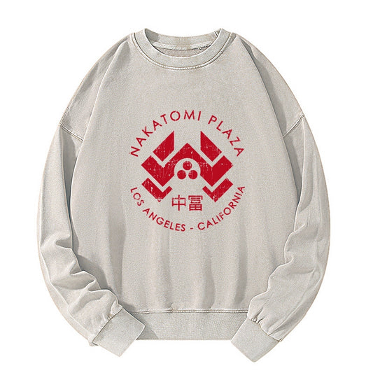 Tokyo-Tiger Nakatomi Plaza Washed Sweatshirt