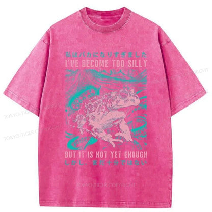 Tokyo-Tiger Stupid Frog Janpan Washed T-Shirt