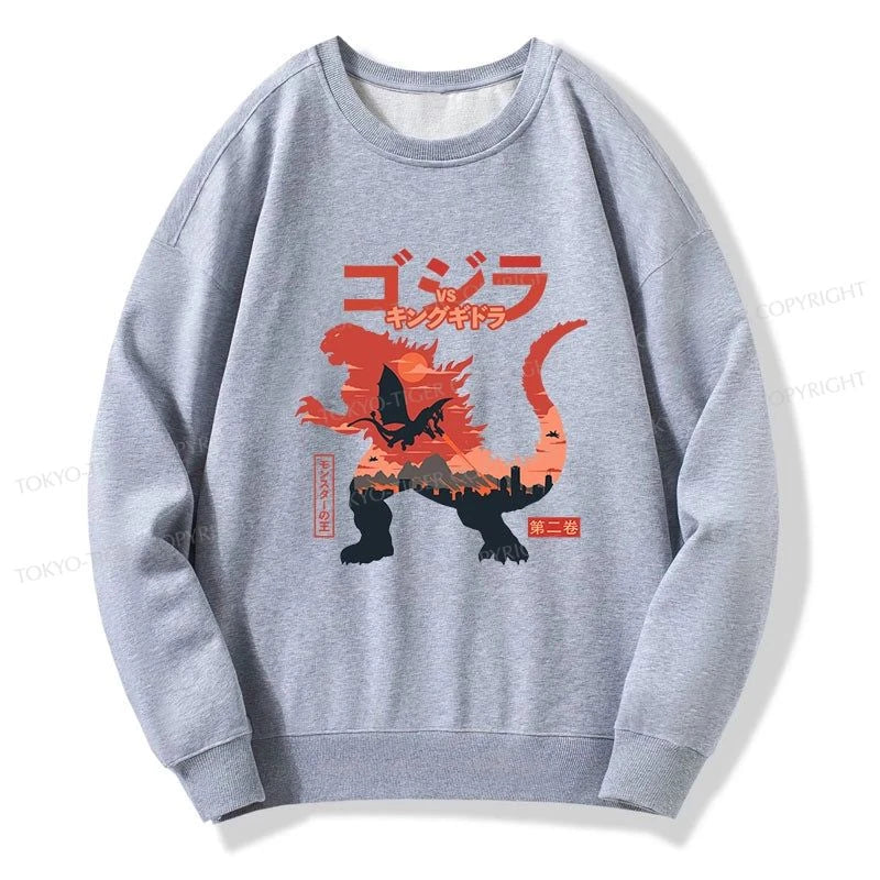 Tokyo-Tiger King of the Monsters Sweatshirt