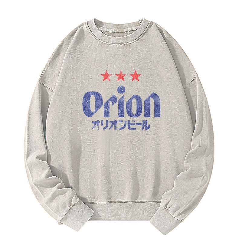 Tokyo-Tiger Orion Breweries Washed Sweatshirt