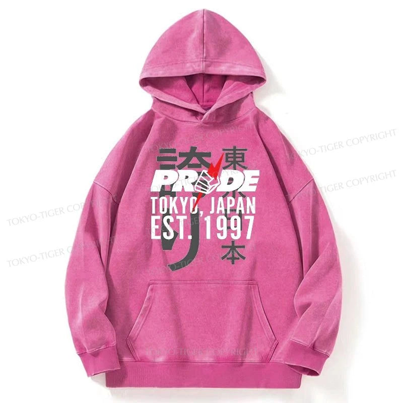 Tokyo-Tiger Pride FC Tokyo Japan Washed Hoodie