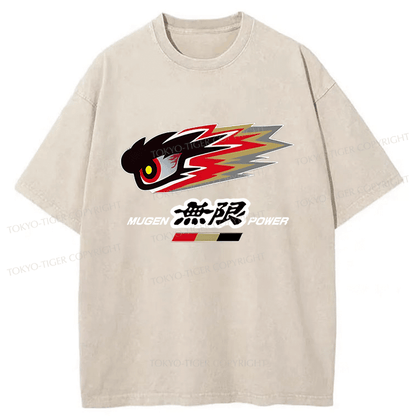 Tokyo-Tiger Mugen Power Japan Washed T-Shirt