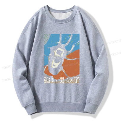 Tokyo-Tiger Strong Beetle Japanese Sweatshirt