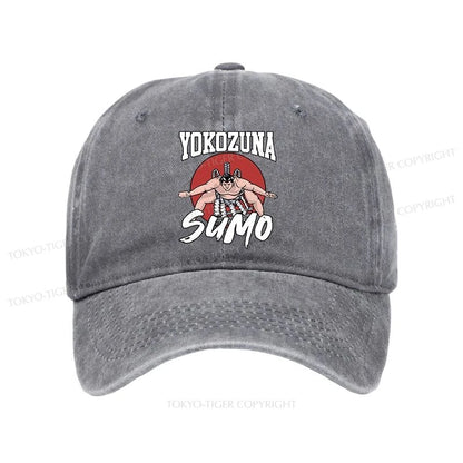 Tokyo-Tiger Yokozuna Sumo Washed Cap