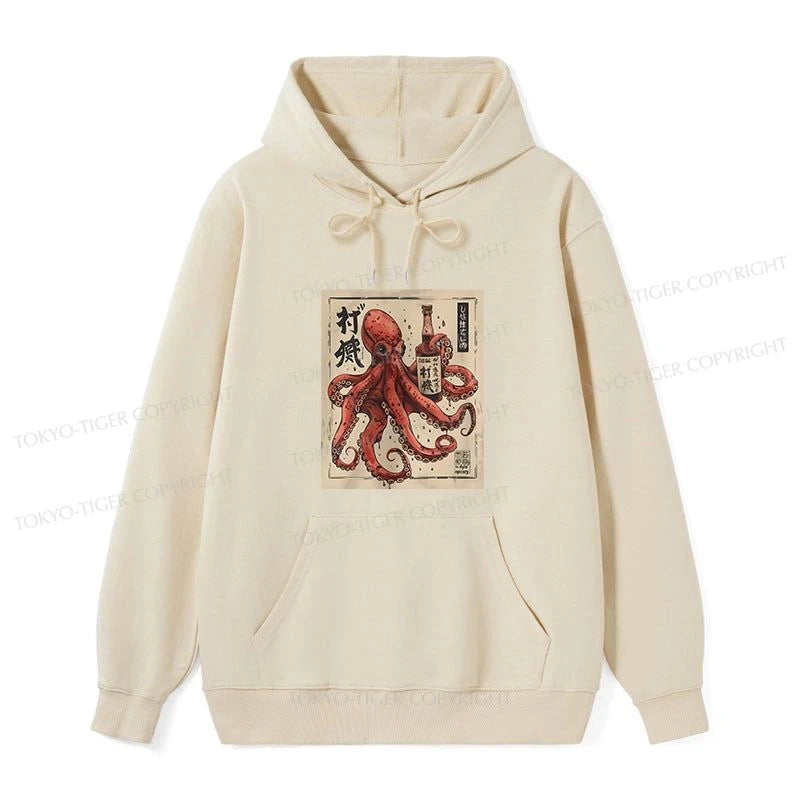 Tokyo-Tiger Osaka Saké Octopus Classic Hoodie