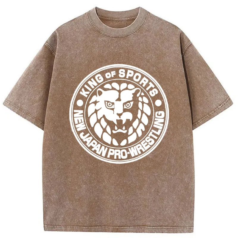 Tokyo-Tiger New Japan Pro Wrestling Washed T-Shirt