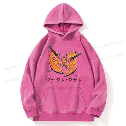 Tokyo-Tiger Wu Tang Japanese Washed Hoodie