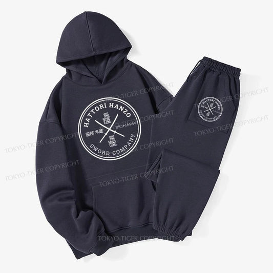 Tokyo-Tiger Hattori Hanzo Sword Company Fleece Lined Hoodie Set