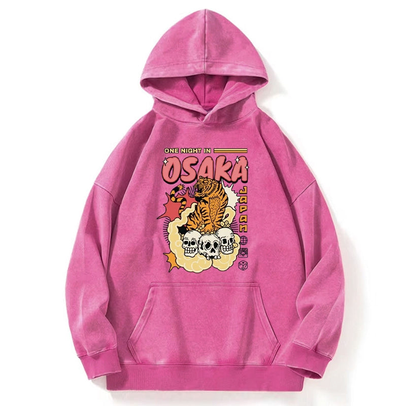 Tokyo-Tiger Osaka Tiger Washed Hoodie