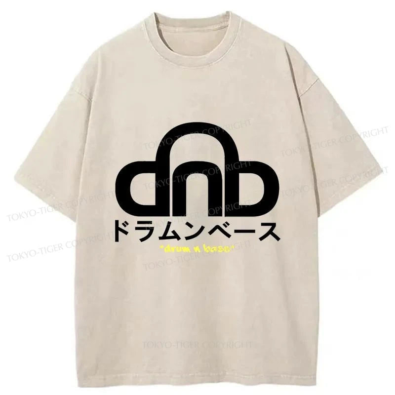 Tokyo-Tiger DNB Japan Washed T-Shirt