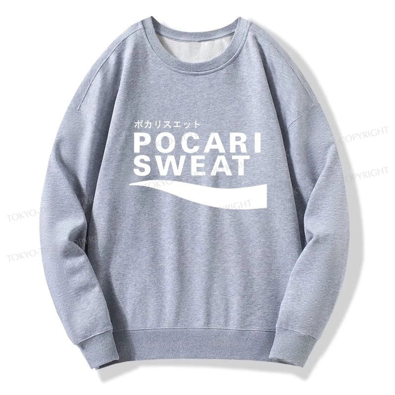 Tokyo-Tiger Japanese Pocari Sweat Logo Sweatshirt