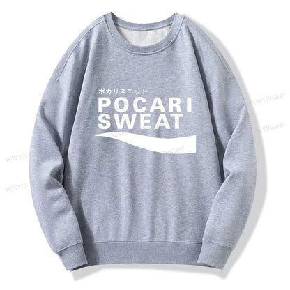 Tokyo-Tiger Japanese Pocari Sweat Logo Sweatshirt