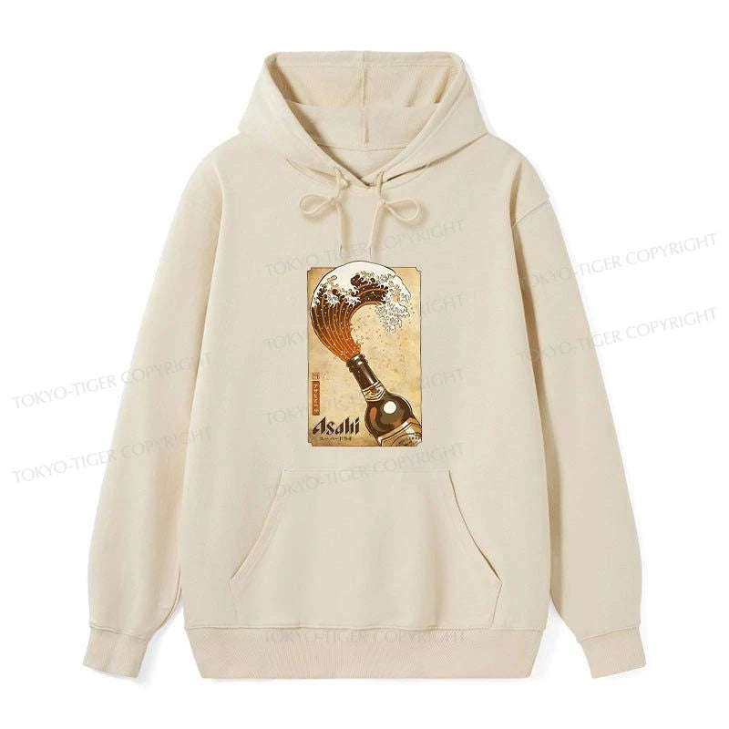 Tokyo-Tiger Asahi Logo Japanese Classic Hoodie