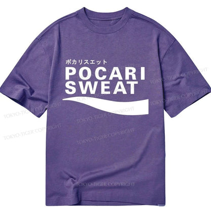 Tokyo-Tiger Japanese Pocari Sweat Logo Classic T-Shirt