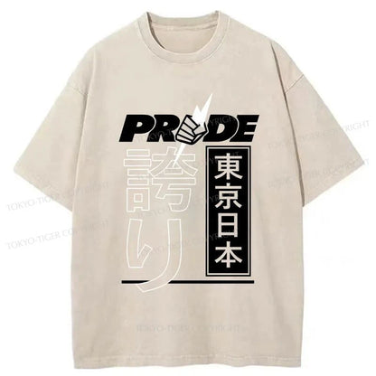 Tokyo-Tiger Pride FC Tokyo Japanese Washed T-Shirt