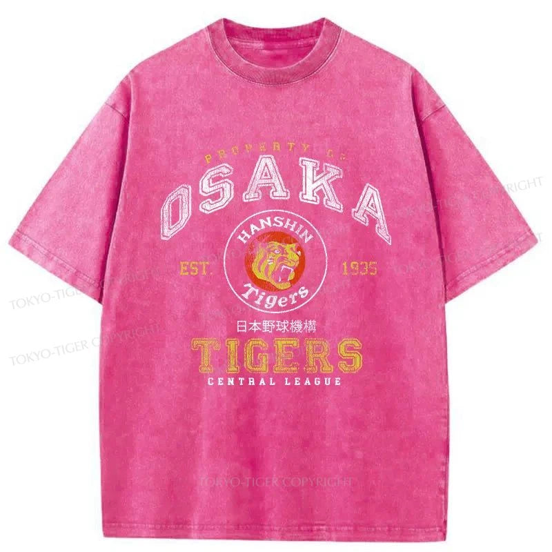 Tokyo-Tiger Osaka Tigers Washed T-Shirt