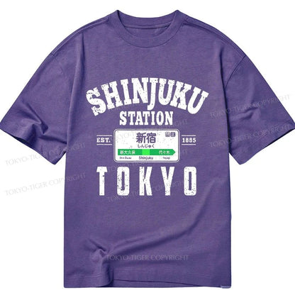 Tokyo-Tiger Shinjuku Station Yamanote Line Classic T-Shirt