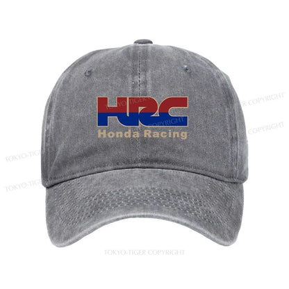 Tokyo-Tiger HRC Honda Racing Logo Japanese Washed Cap