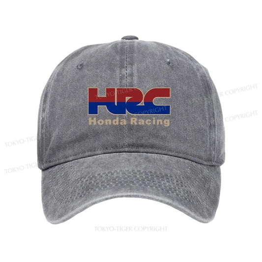 Tokyo-Tiger HRC Honda Racing Logo Japanese Washed Cap