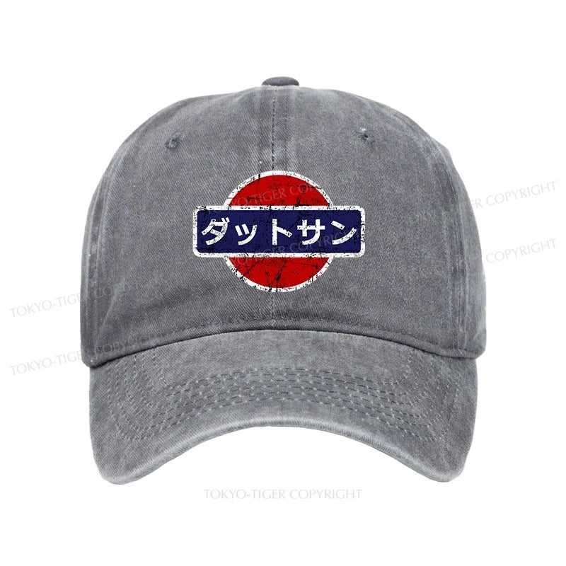 Tokyo-Tiger Datsun Vintage Japanese Car Washed Cap