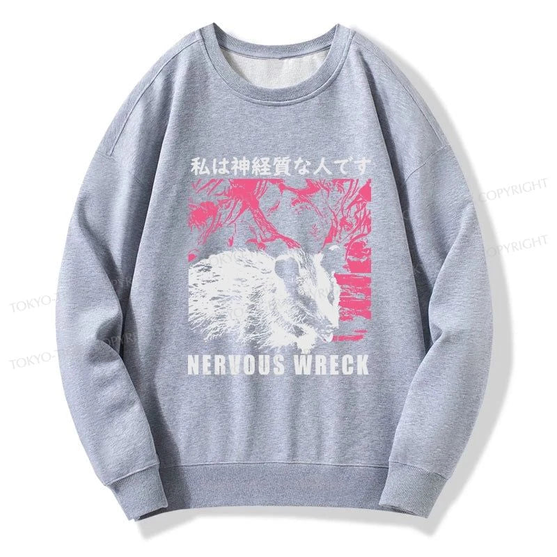 Tokyo-Tiger Nervous Wreck Sweatshirt