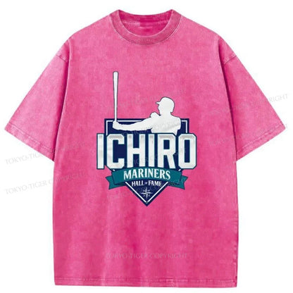 Tokyo-Tiger Ichiro Suzuki Japanese Washed T-Shirt