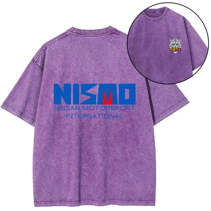 Tokyo-Tiger Nismo Japanese Front Back Washed T-Shirt