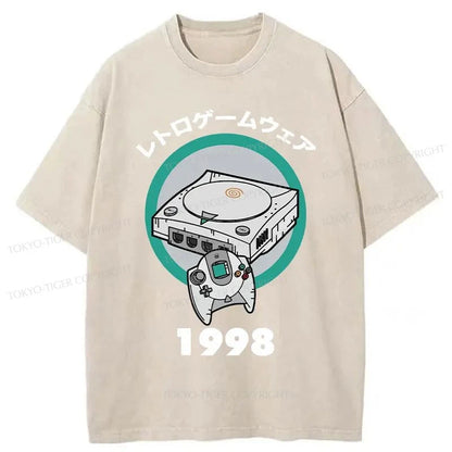 Tokyo-Tiger Dreamcast Japanese Washed T-Shirt