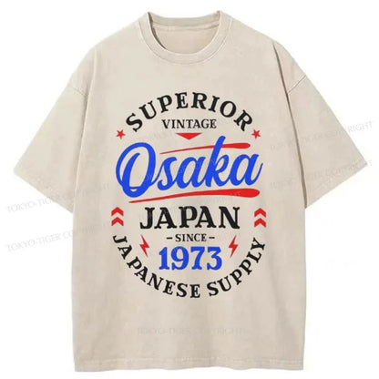 Tokyo-Tiger Superior Japanese Supply Washed T-Shirt