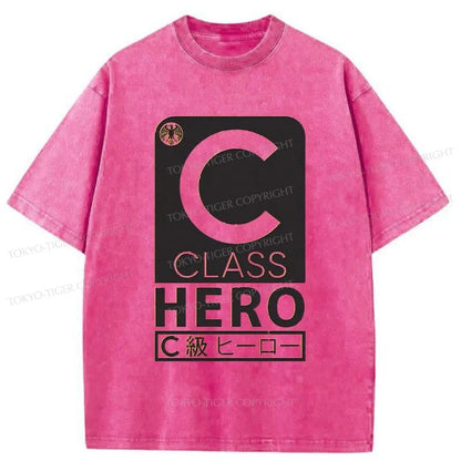 Tokyo-Tiger C Class Hero Faction Japanese Washed T-Shirt