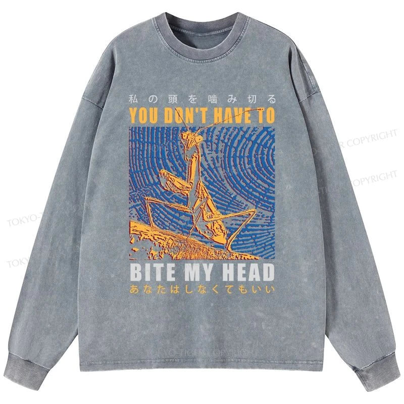 Tokyo-Tiger You Don't Have To Washed Long Sleeve T-Shirt