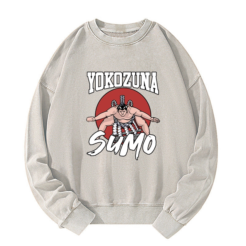 Tokyo-Tiger Yokozuna Sumo Washed Sweatshirt