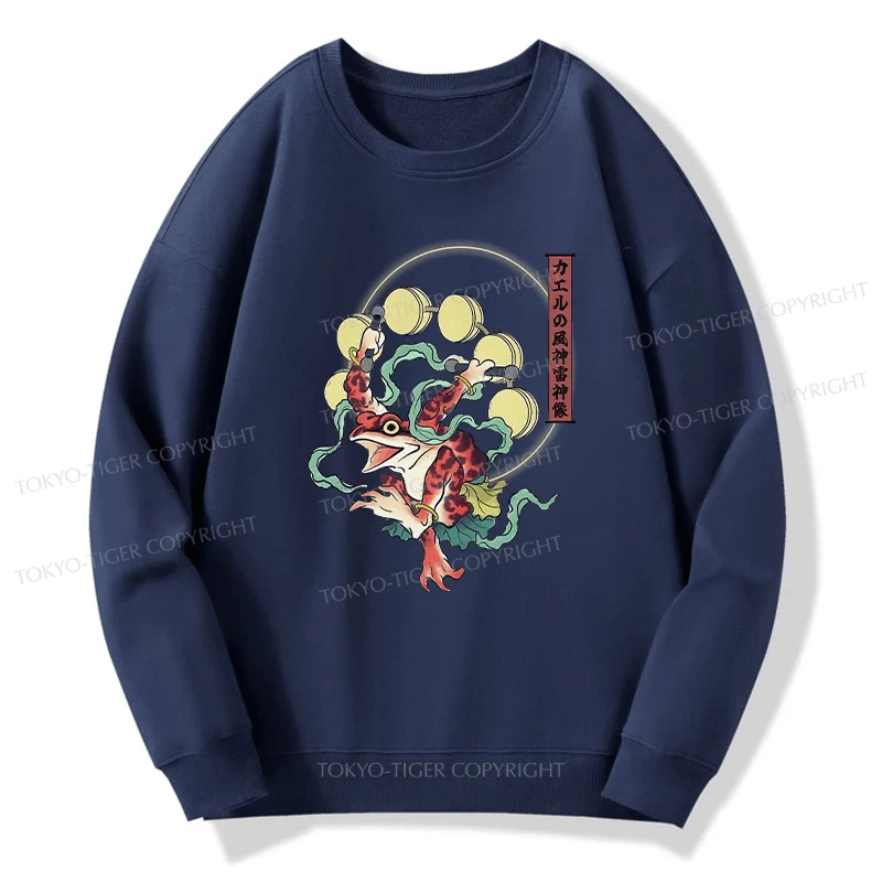 Tokyo-Tiger Frog Monster Japanese Sweatshirt